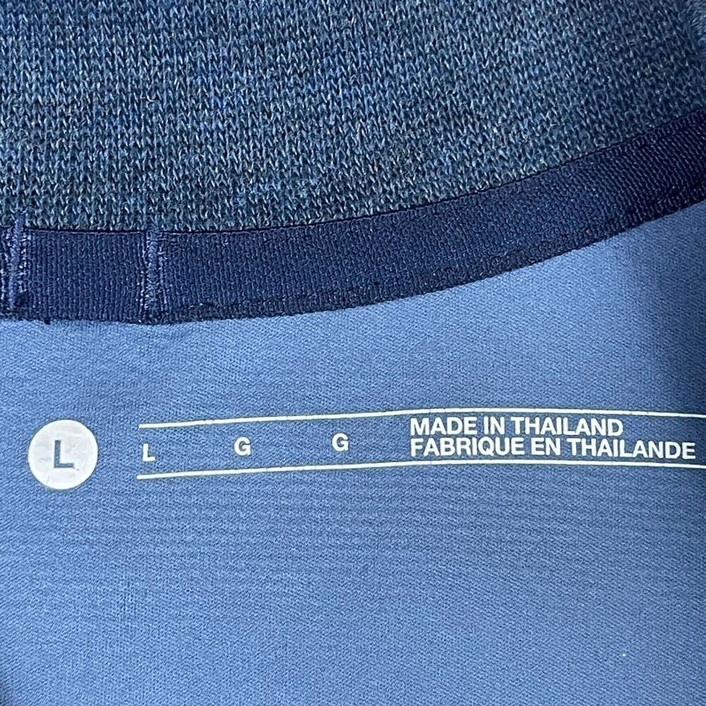 Nike Tiger Woods Collection Sweater Mens Large Blue Olympic Games Rio 2016 Adult - Picture 8 of 12